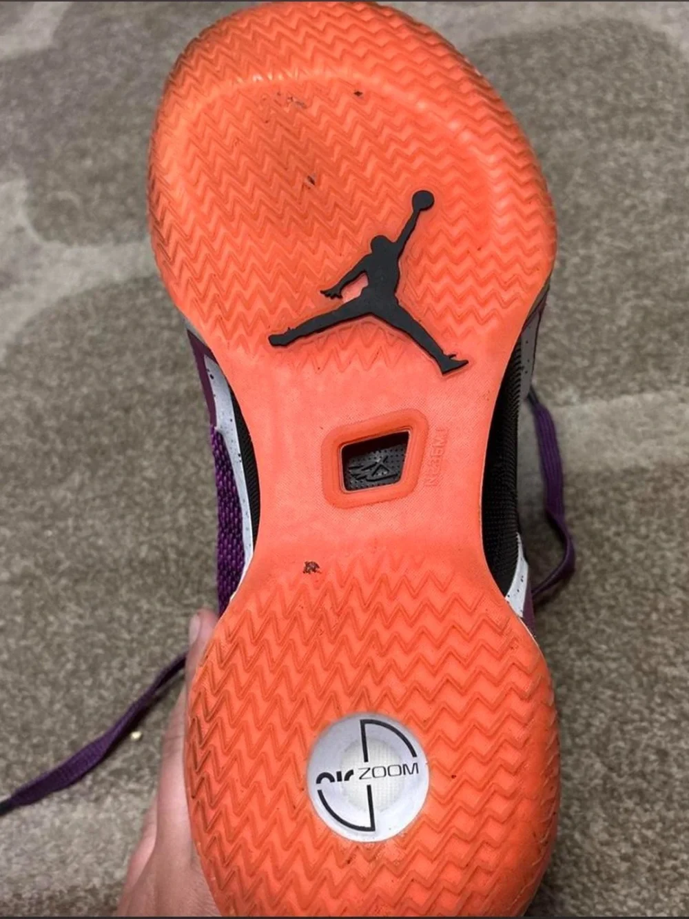 Jordan breathable purple